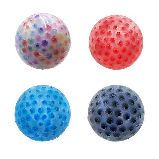 4Pcs Pimple Popping Squishy- TPR Stress Relief Ball for Adults & Teens, Realistic Acne Popping Simulation Sensory Fidget Toys, Multi-Color for Anxiety and Focus