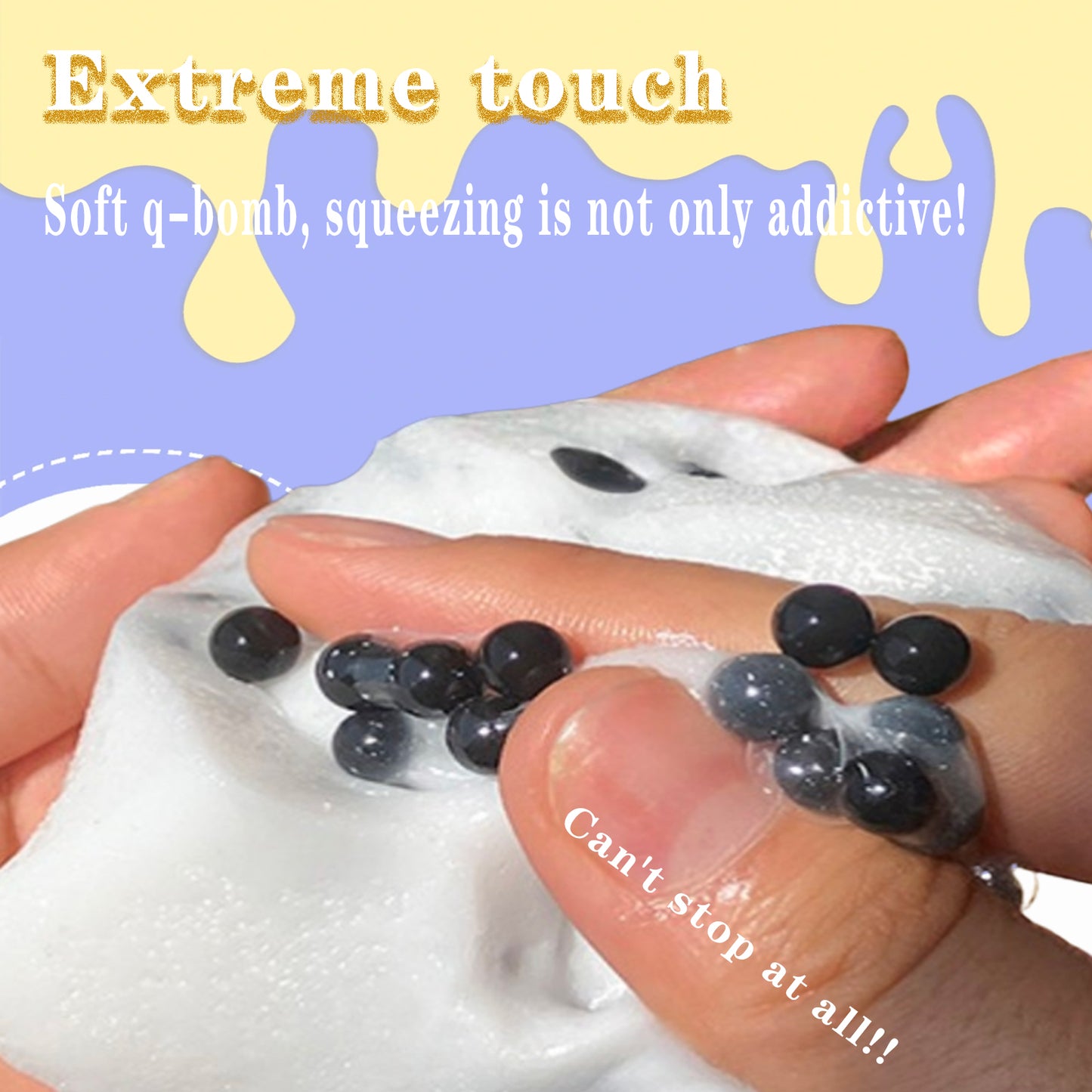 1Pcs Square Skin Picking Squishy Fidget Toys for Kids and Adults, Pimple Popping Sensory Squeeze Toys for Stress Relieve Dermatillomania ADHD, and OCD