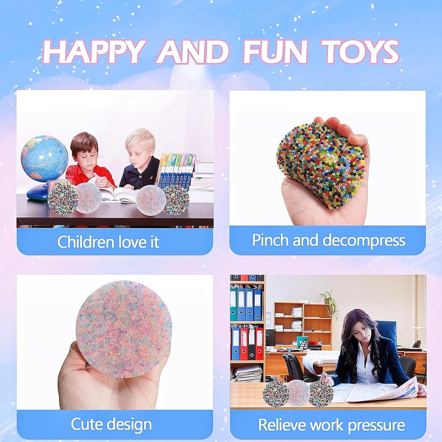 3pcs Non-Sticky Skin Picking Fidget Toys, Silicone Picking Sensory Pick Fidget Pad, Skin Picking Pocket Pads to Pick Dig and Peel for Dermatillomania ADHD OCD for Children and Adults