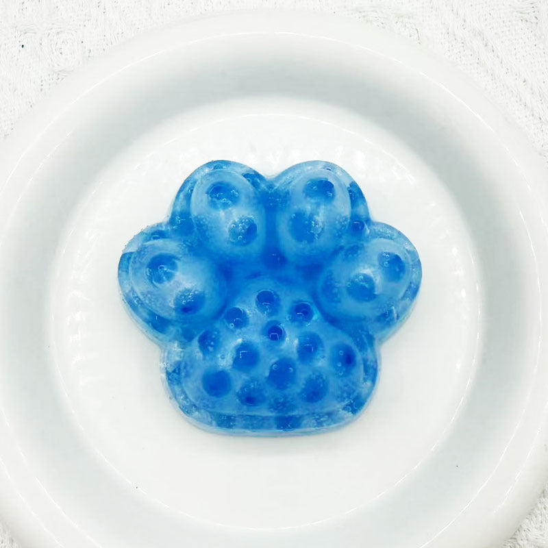 4Pcs Pimple Popping Cat Paw Toy 7x6cm - ASMR Zit Popper Simulator, Skin Picking Stress Relief Ball for Anxiety, Addictive Squeeze Sensory Fidget for Adults & Kids