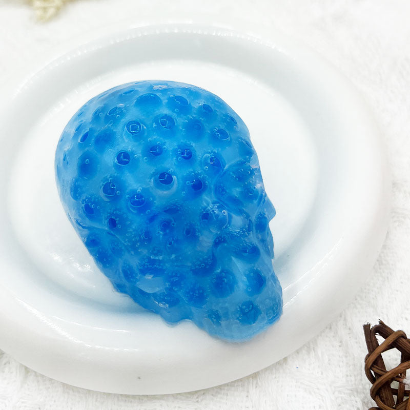 4Pcs Scull Pimple Popping Squishy