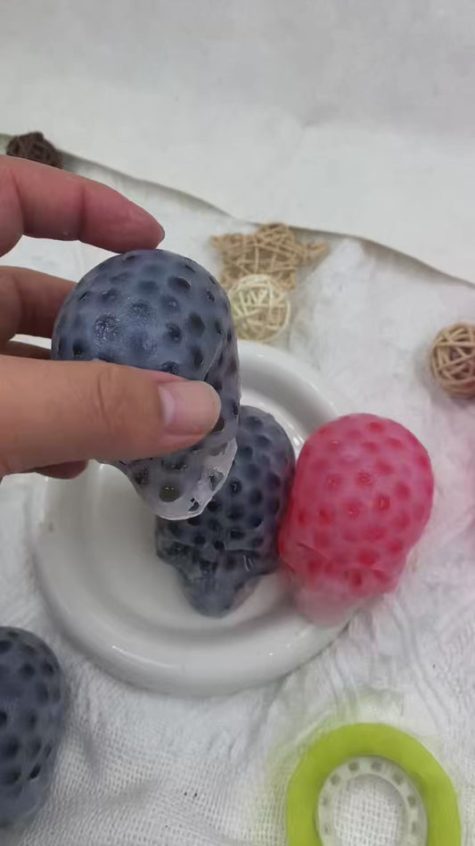 4pcs Skull water ball squeeze toys ASMR